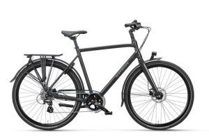 batavus-dinsdag-sport-8-zwart-glans-batavus-e-bikes-hybride-fiets-met-versnellingssysteem-met-derailleurschakeling